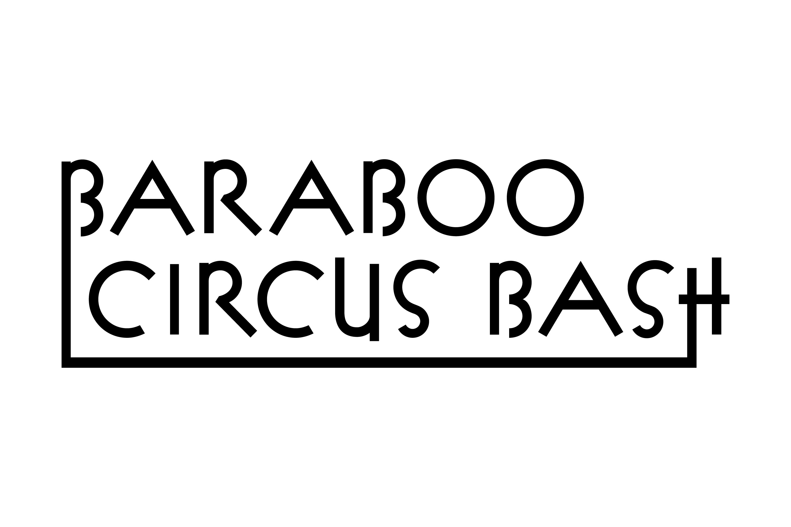 wordmark that says Baraboo Cirucs Bash